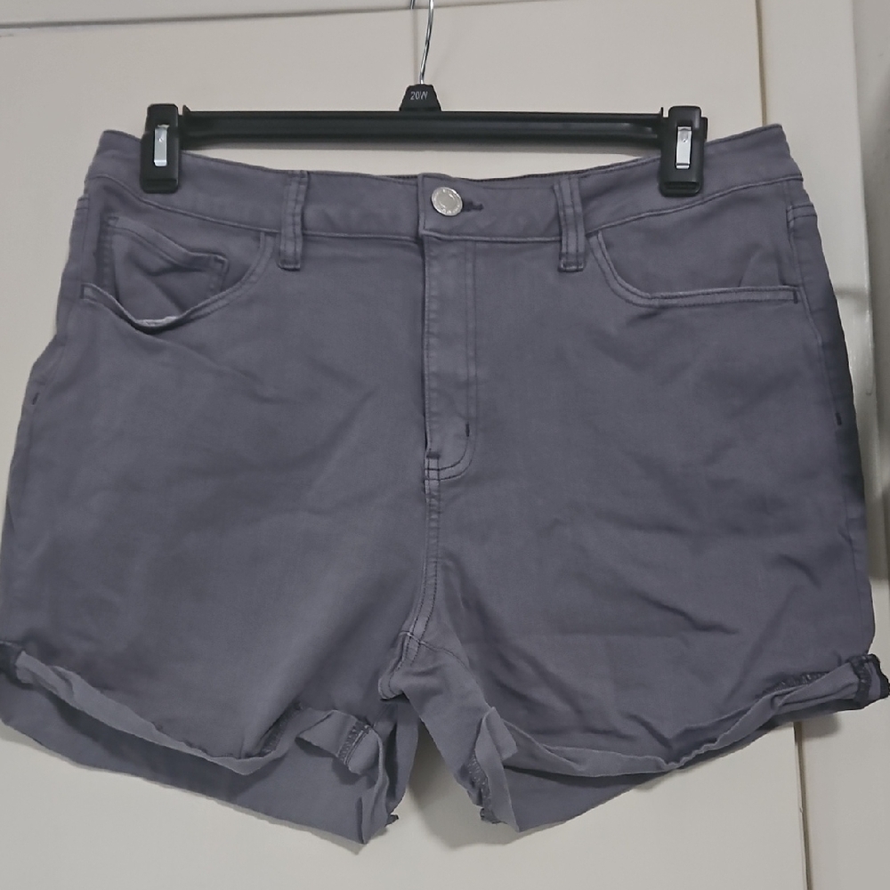 SO Women's Charcoal Jean Shorts